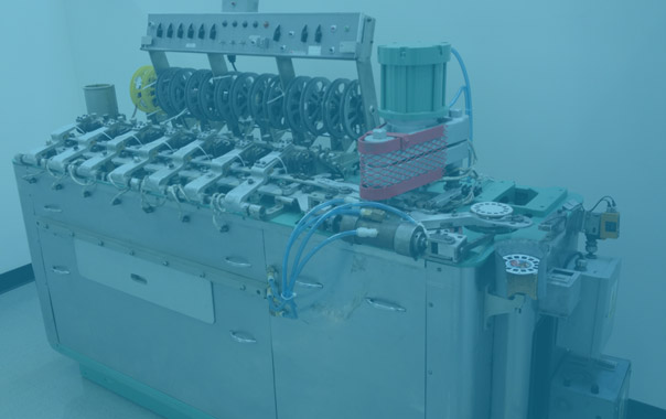 Pnematic reel production machine.